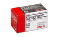 Aguila - Target & Range - AMMO 556 FMJ BT 62GR 50RD/BX for sale