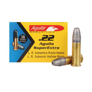 AGUILA 22LR SUB HV 38GR HP 50/5000 - for sale