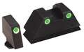 ameriglo - Optic Compatible Sight Set for Glock - GLOCK 3 DOT SUPPRESSOR NIGHT SIGHT for sale