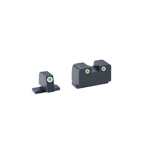 ameriglo - Optic Compatible Sight Set for SIG Sauer - CLAS 3 DOT GRN TRIT NIGHT SIT MOST SIG for sale