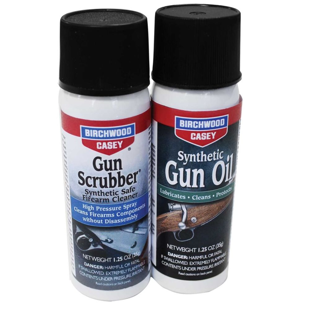 birchwood casey - Gun Scrubber & Synthetic Gun Oil - GUN SCRBR GUN OIL 1.25OZ AERO CMB for sale