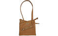 BULLDOG CROSS BODY PURSE W/HLSTR TAN - for sale