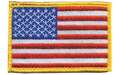 BH PATCH AMERICAN FLAG W/H&L R/W/B - for sale