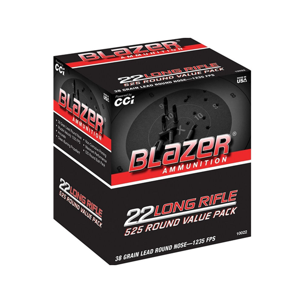 CCI|Blazer - Blazer - .22LR - RIMFIRE 22LR 38GR LRN 525/BX for sale