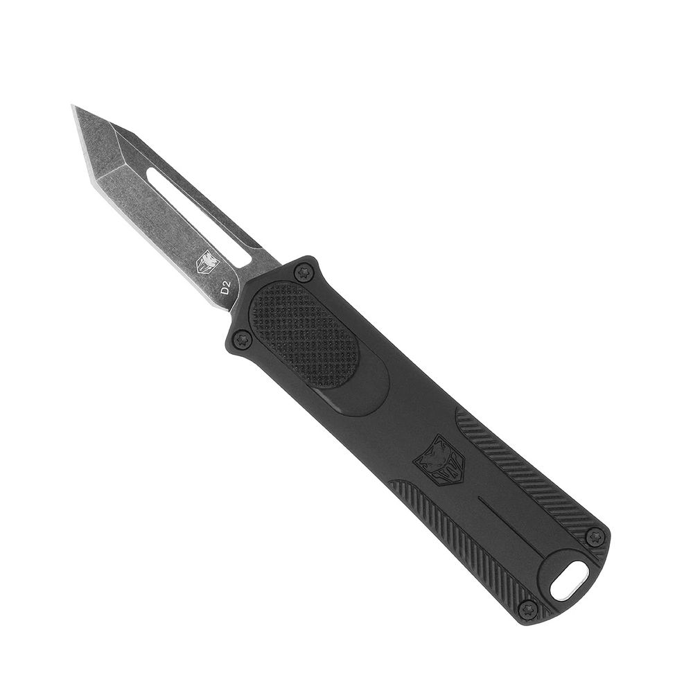 cobratec knives - CALI952BLKTNS - CALIFORNIA OTF 952 BLK TANTO NOT SERR for sale