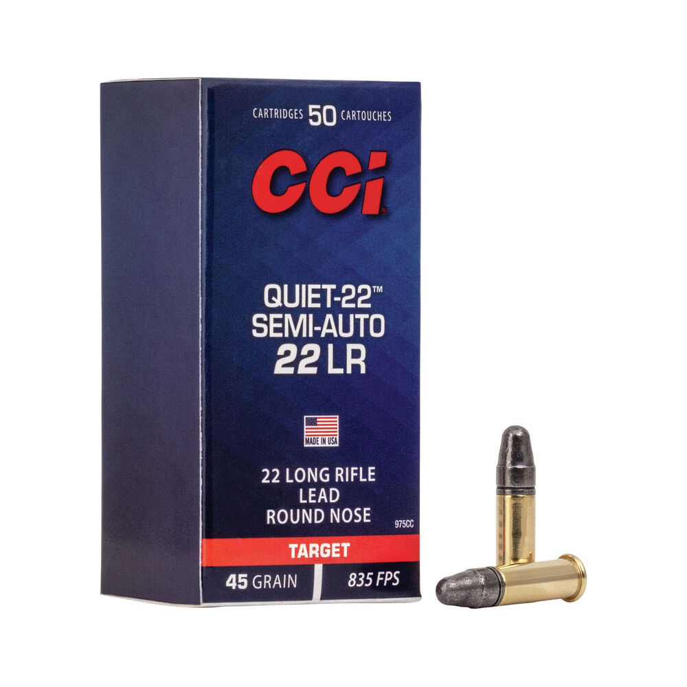 CCI 22LR 40GR LRN SA QUIET 50/5000 - for sale