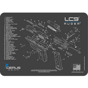 cerus gear - HMRUGLC9SCHGRY - RUGER LC9 SCHEMATIC CHAR GRY for sale