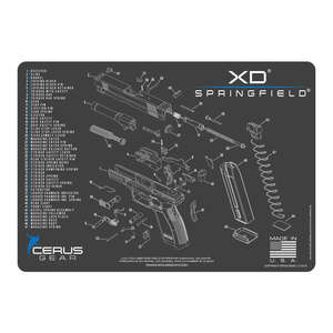 cerus gear - HMSPGXDSCHGRY - SPRINGFIELD XD SCHEMATIC GREY for sale