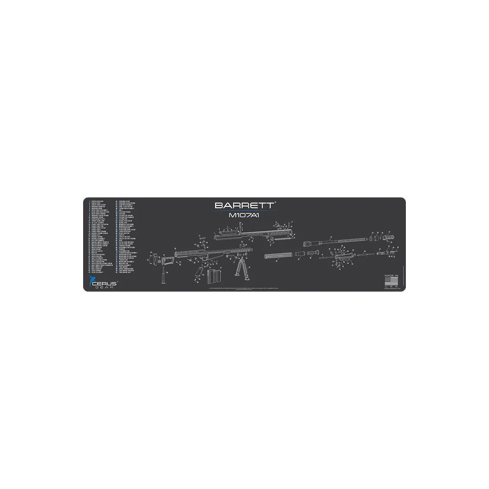 cerus gear - MMBARRM107A1SCHGRY - BARRETT M107A1 SCHEME MAG CHR GRAY for sale