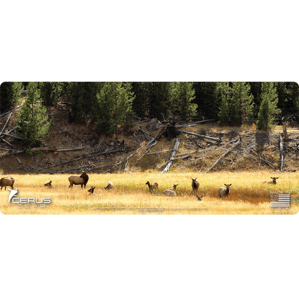 cerus gear - RMELKCALLWILDLIFFC - ELK CALL OF WILD FULL COLOR 12X36IN for sale