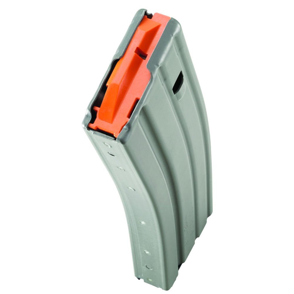 c-products - 3023002178CPDL10 - AR15 223 ALUM GRY ORG FLR 10/30 10RD MAG for sale