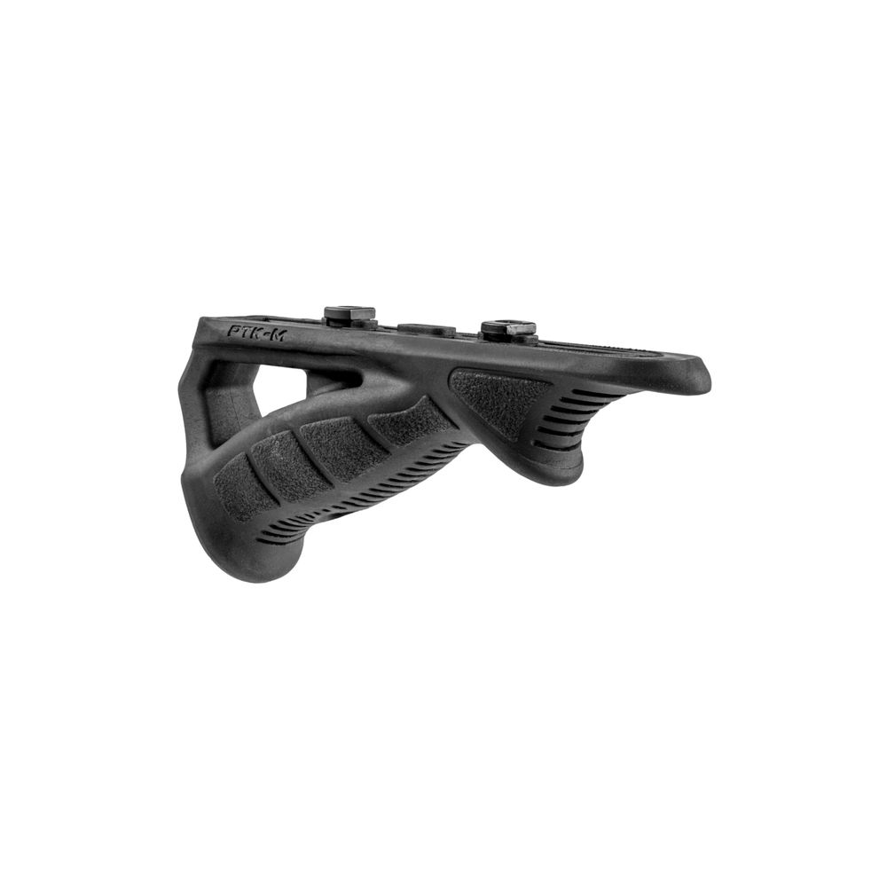 fab defense - PTK Rubberized M-LOK Ergonomic Angled Grip - RUB MLOK COMP ERG PNT FOREGRIP BLACK for sale