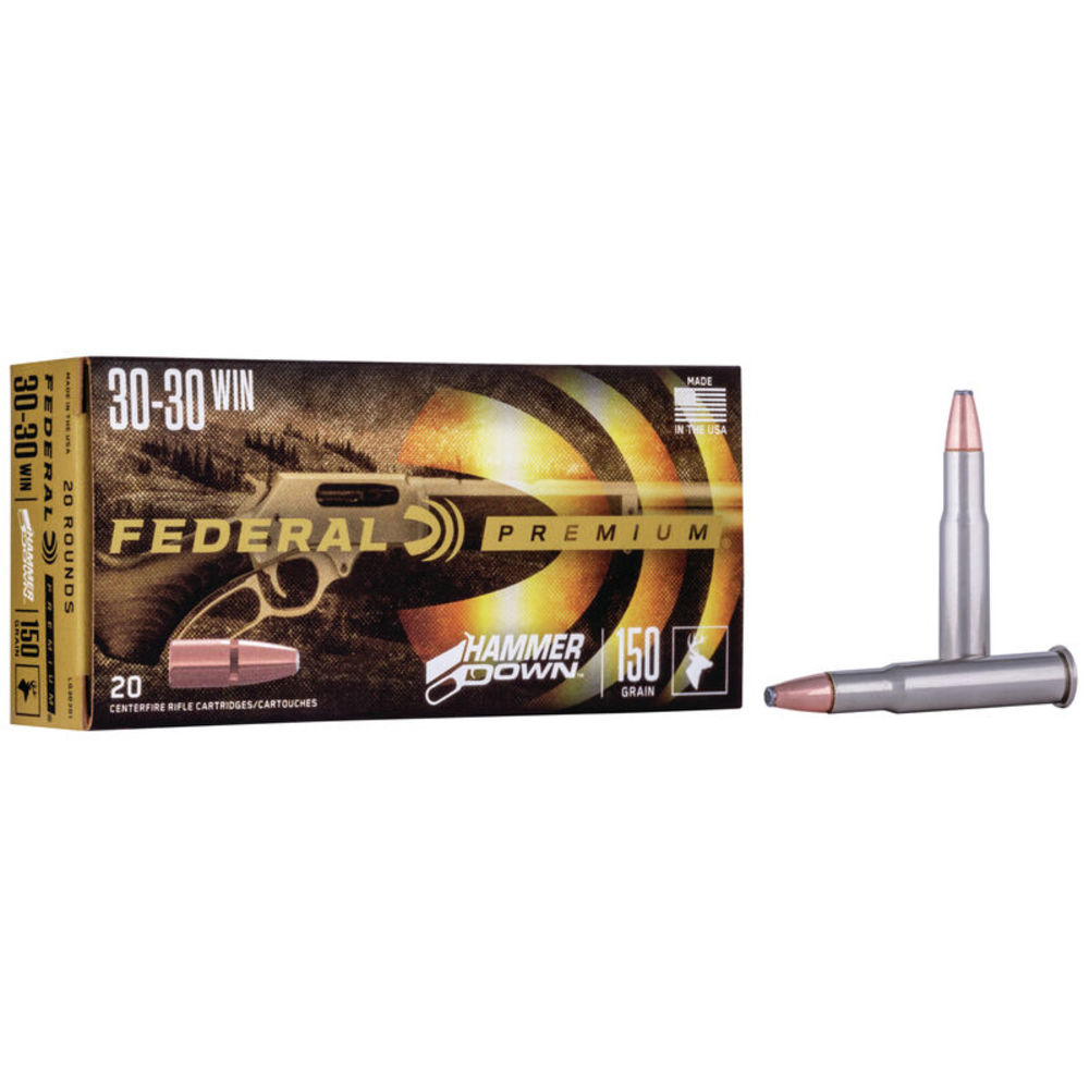 Federal - Premium - PREM 3030 WIN HAMMER DWN NKL 150GR 20/BX for sale
