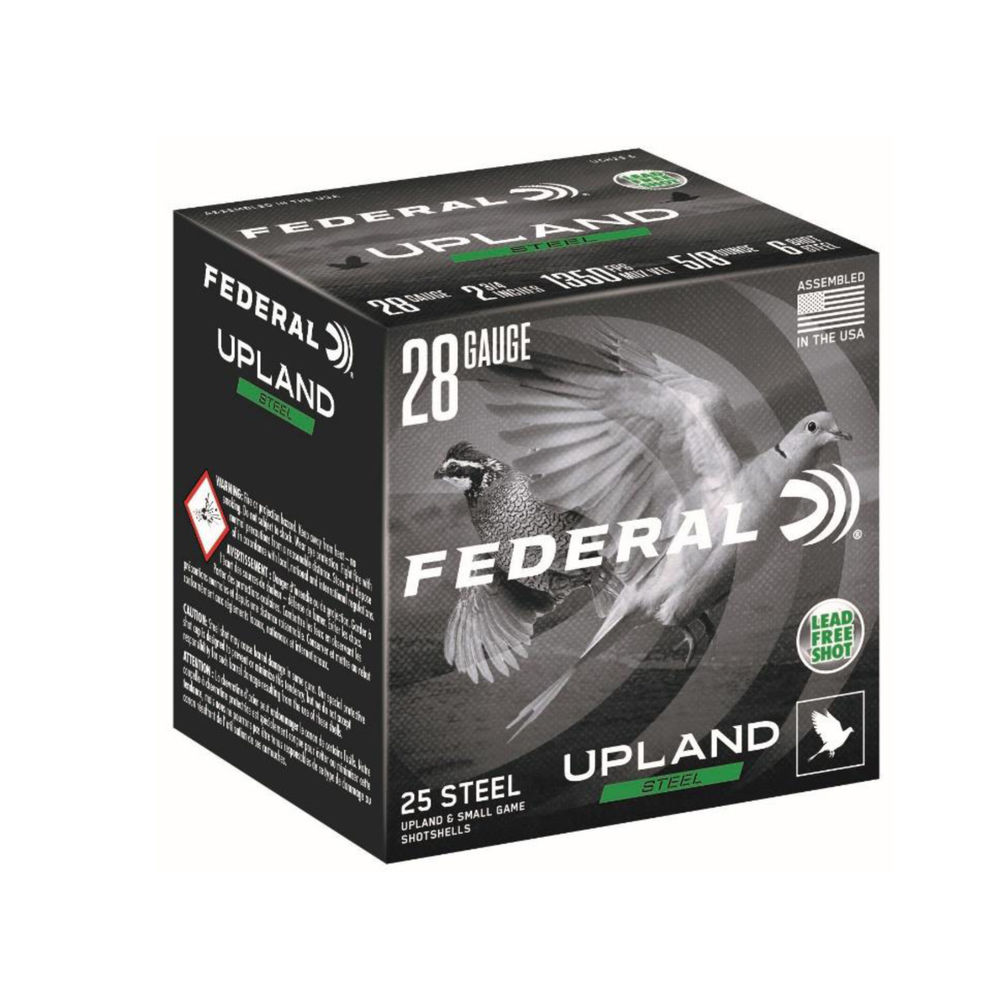 Federal - Upland - 28 GA - FR STL 28GA 2 3/4IN 5/8OZ 7.5 25/BX for sale