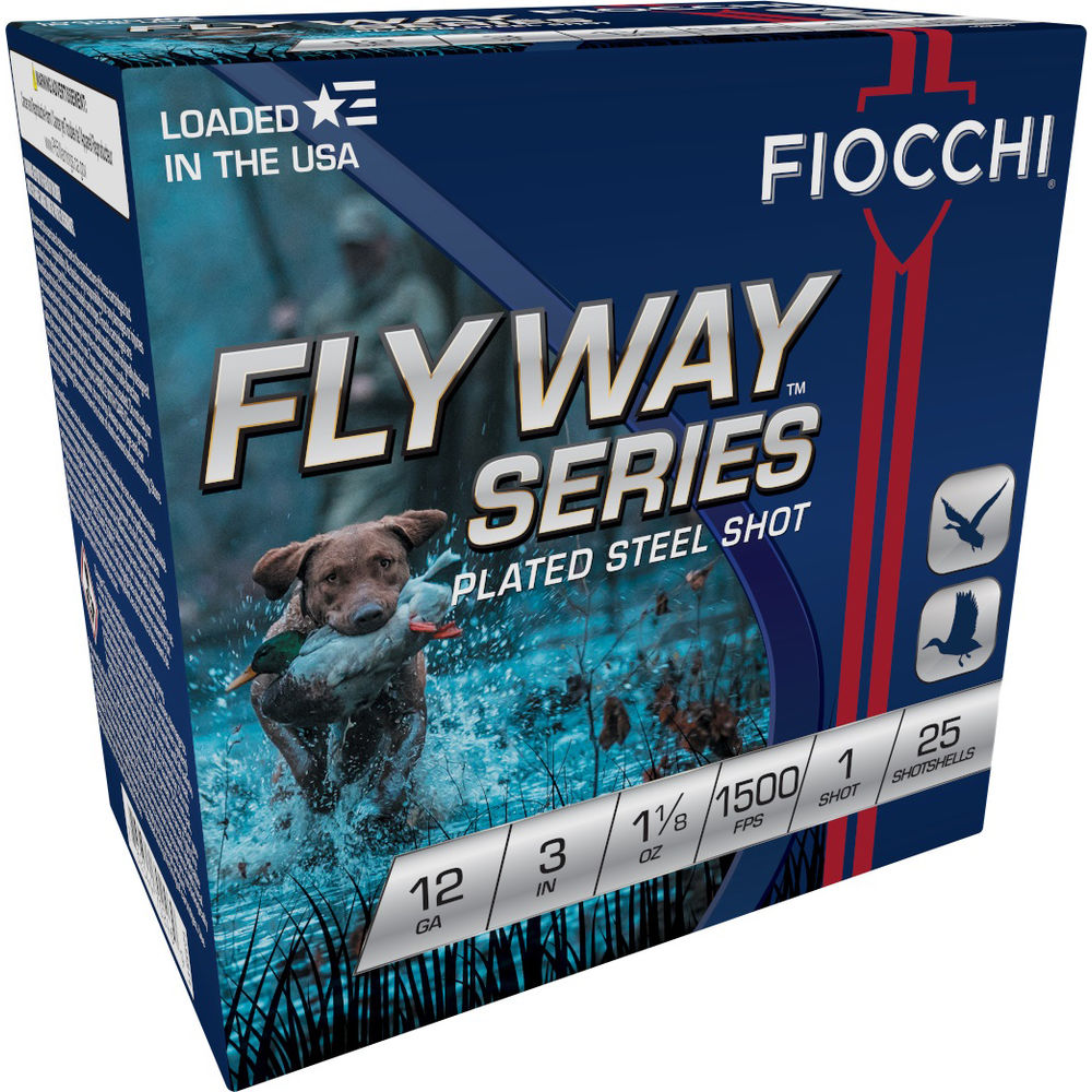 Fiocchi - Flyway - 12 GA - STEEL 12GA 3IN 1 1.125OZ 25RD for sale