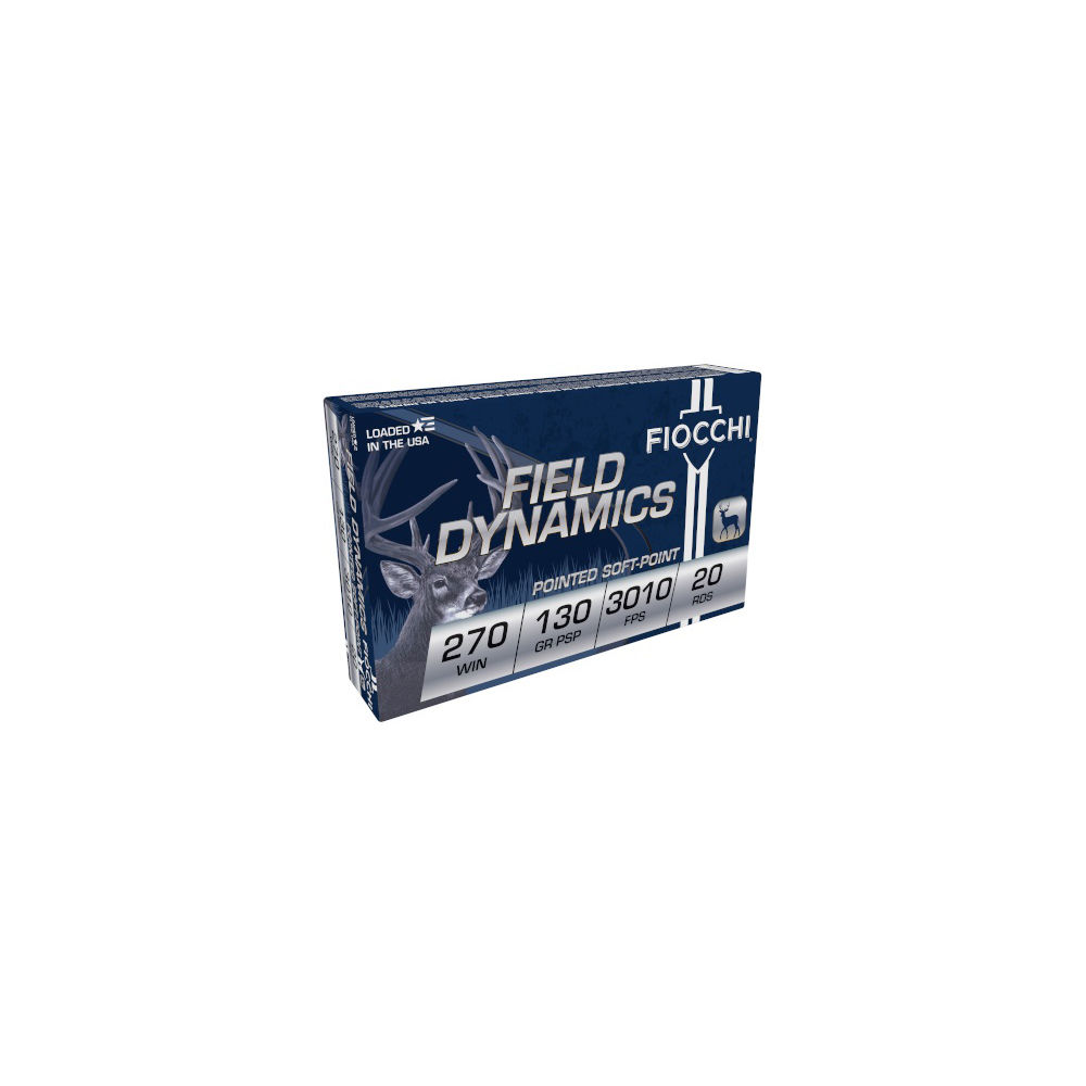 Fiocchi - Field Dynamics - AMMO FD 270 WIN 130GR PSP 20RD for sale