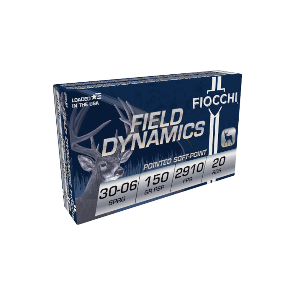 Fiocchi - Shooting Dynamics - AMMO FD 30-06 SPR 150GR 20RD for sale