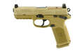 FN FNX-45 TACT 45ACP 10RD FDE NS MS - for sale