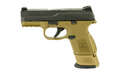 FN FNS-9C 9MM 1-12RD 1-17RD FDE/BLK - for sale