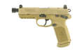 FN FNX-45 TACT 45ACP 15RD FDE NS MS - for sale