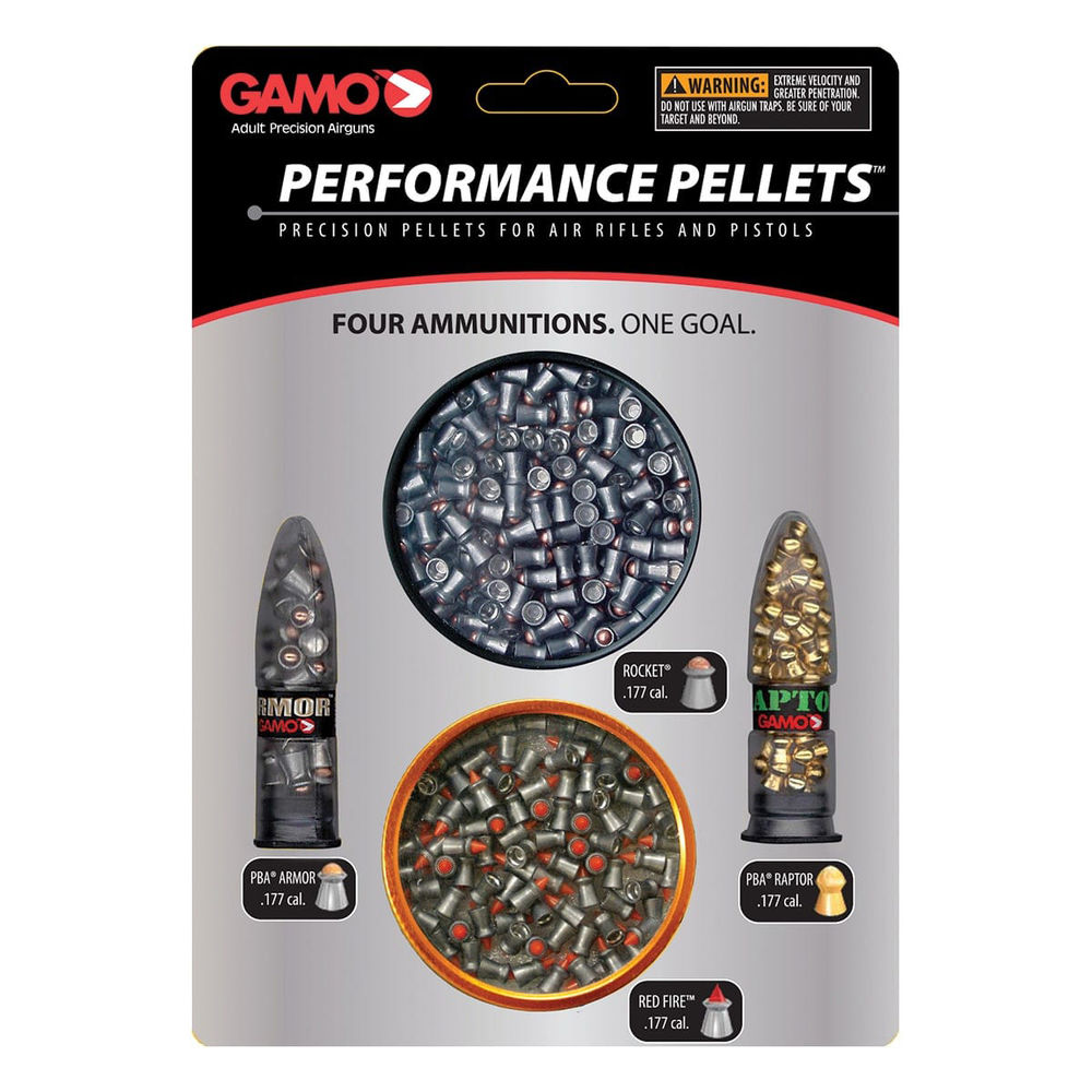 gamo - High Performance - COMBO PAK PERFORMANCE .177 CAL 400CT for sale
