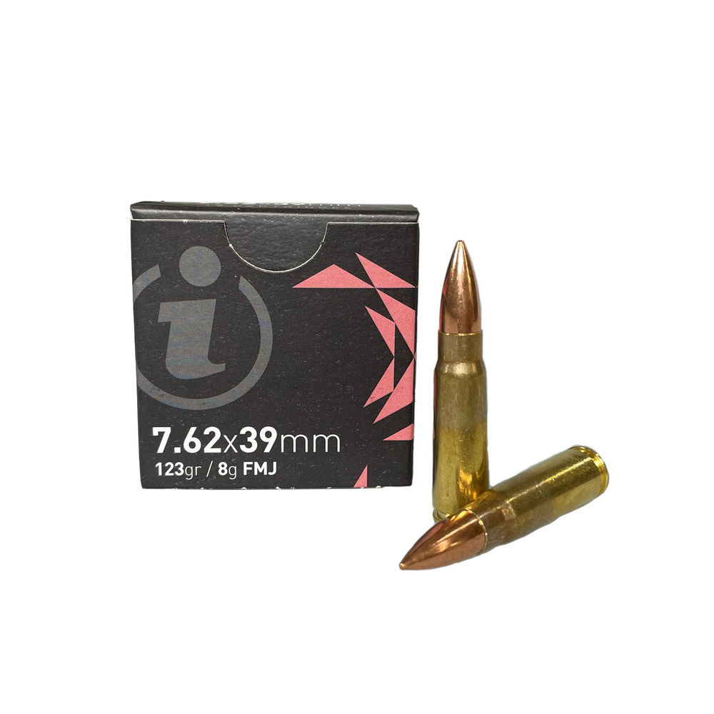 global ordnance - Igman - AMMO 7.62X39 123GR FMJ 15/BX 840RD CASE for sale