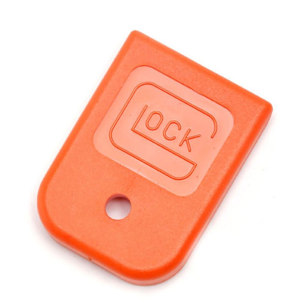 Glock - 1294 - 9MM TRAIN ORNG MAG FLOORPLATE for sale