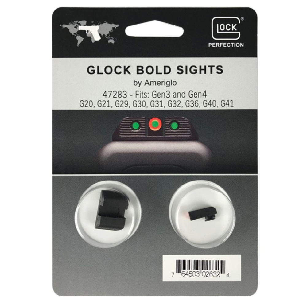 Glock - Glock - AMGLO NIGHT SIGHT SET .140 WIDTH .165 HT for sale
