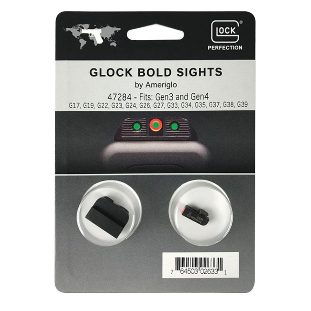 Glock - Glock - AMGLO NIGHT SIGHT SET .140 WIDTH .180 HT for sale