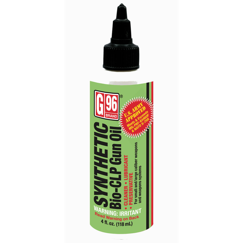 g-96 brand - 2053 - G96 SYNTHETIC BIO CLP GUN OIL 4 OZ for sale