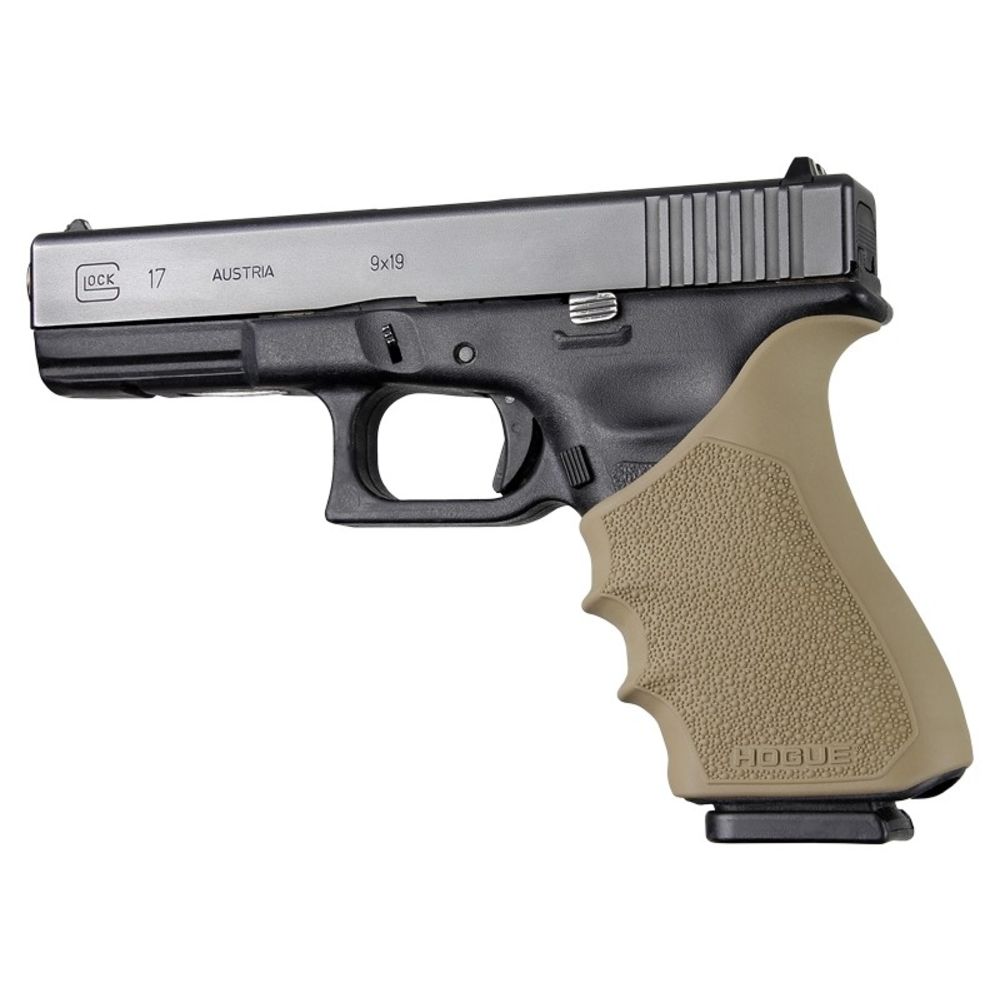 hogue - Grip Sleeve - HANDALLBVRTAILGRPSLV GLK17 GEN 3-4 FDE for sale