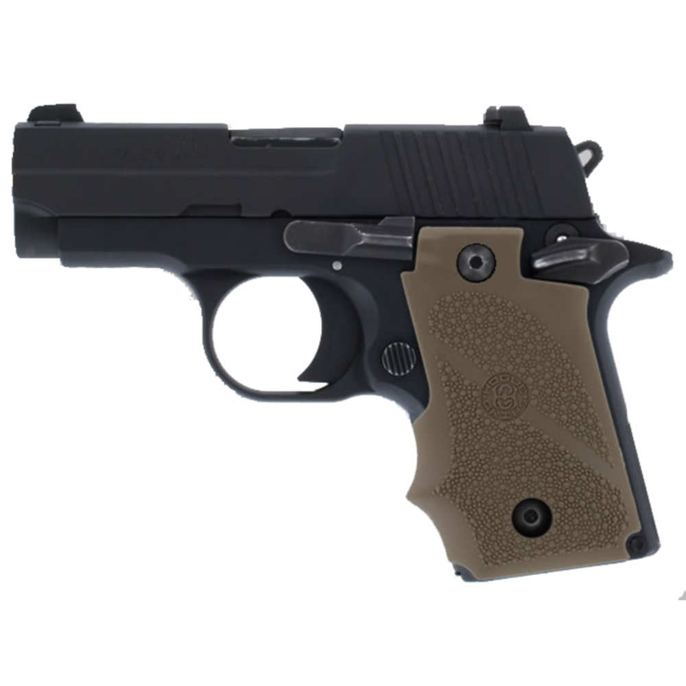 hogue - Rubber Grip - SIG P238 RUBBER GRIP W/FG TAN for sale