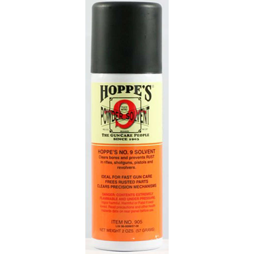 hoppe's - #9 - NO 9 NITRO POWDER SOLVENT 2OZ AERO CAN for sale