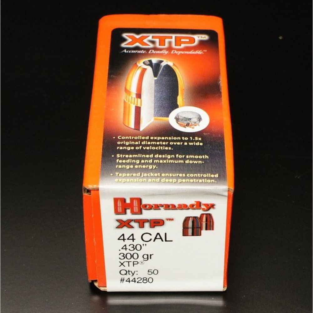 Hornady - XTP - BULLET 44 CAL 430 300 GR HP/XTP 50/BX for sale