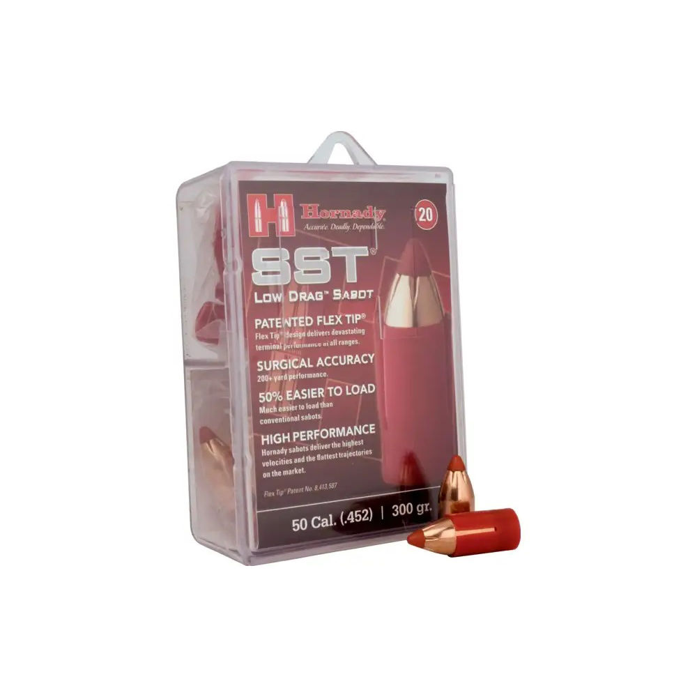 Hornady - SST-ML - 50 Cal - BULLET/SABOT 50 CAL LD 300GR SST 20/BX for sale