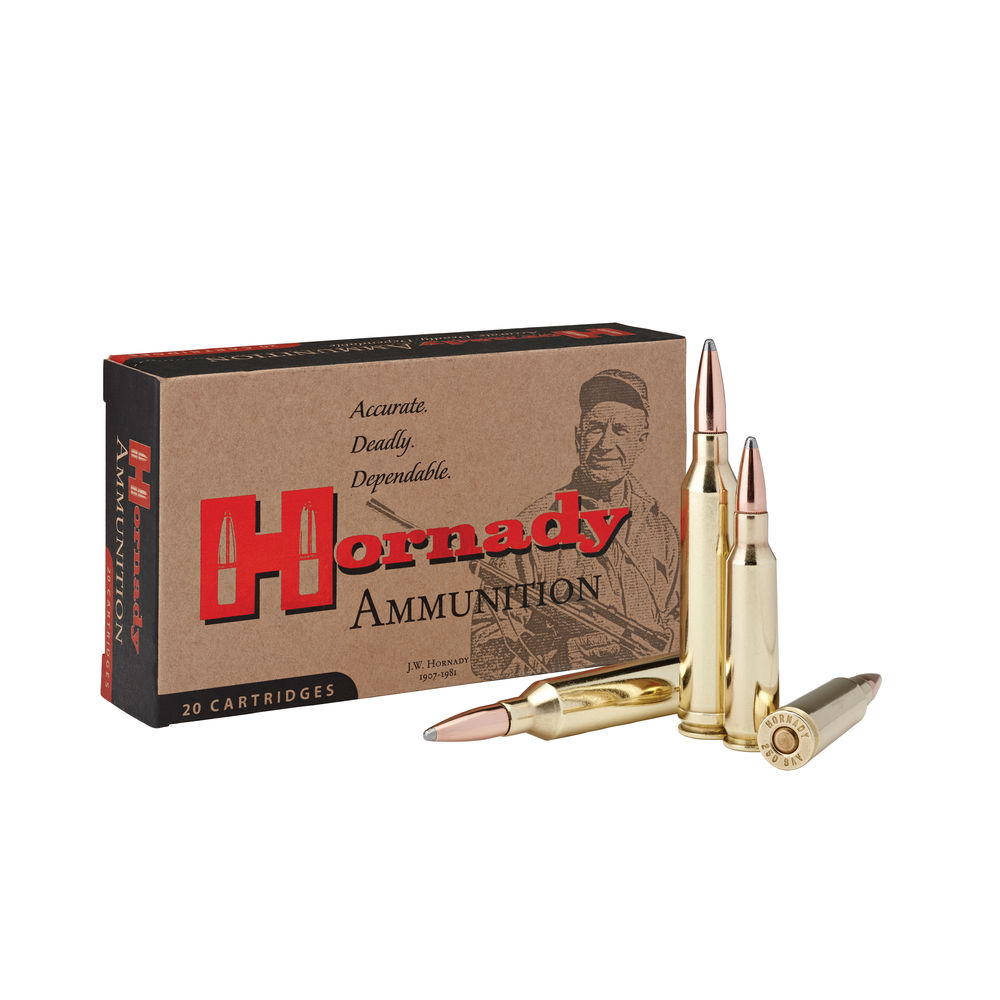 Hornady - Custom - AMMO INTERLOCK 250 SAVAGE 100 GR 20/BX for sale