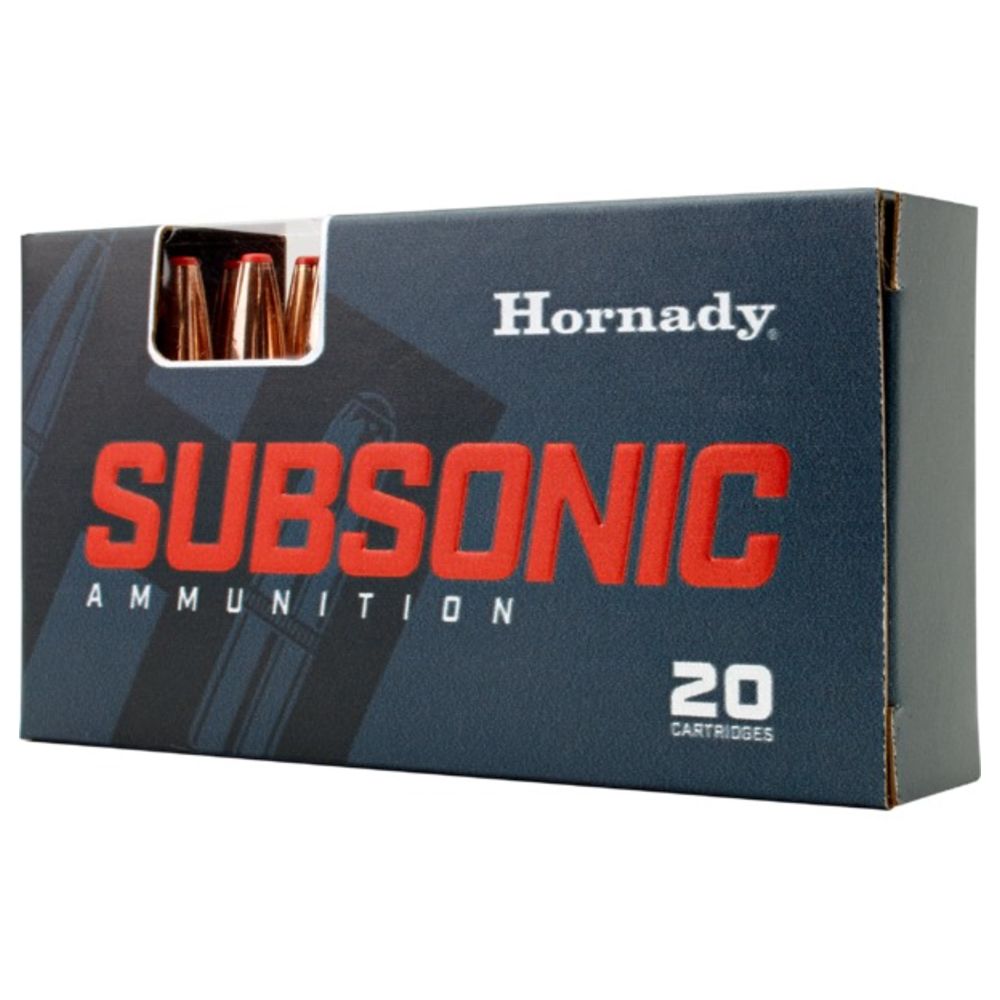 Hornady - Subsonic - AMMO SUBSONIC 45-70 GOVT SUB-X 20/BX for sale