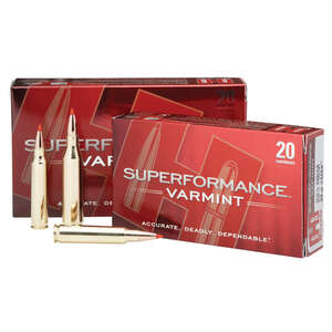 Hornady - Superformance Varmint - AMMO 204 RUGER 40GR V-MAX 20/BX for sale