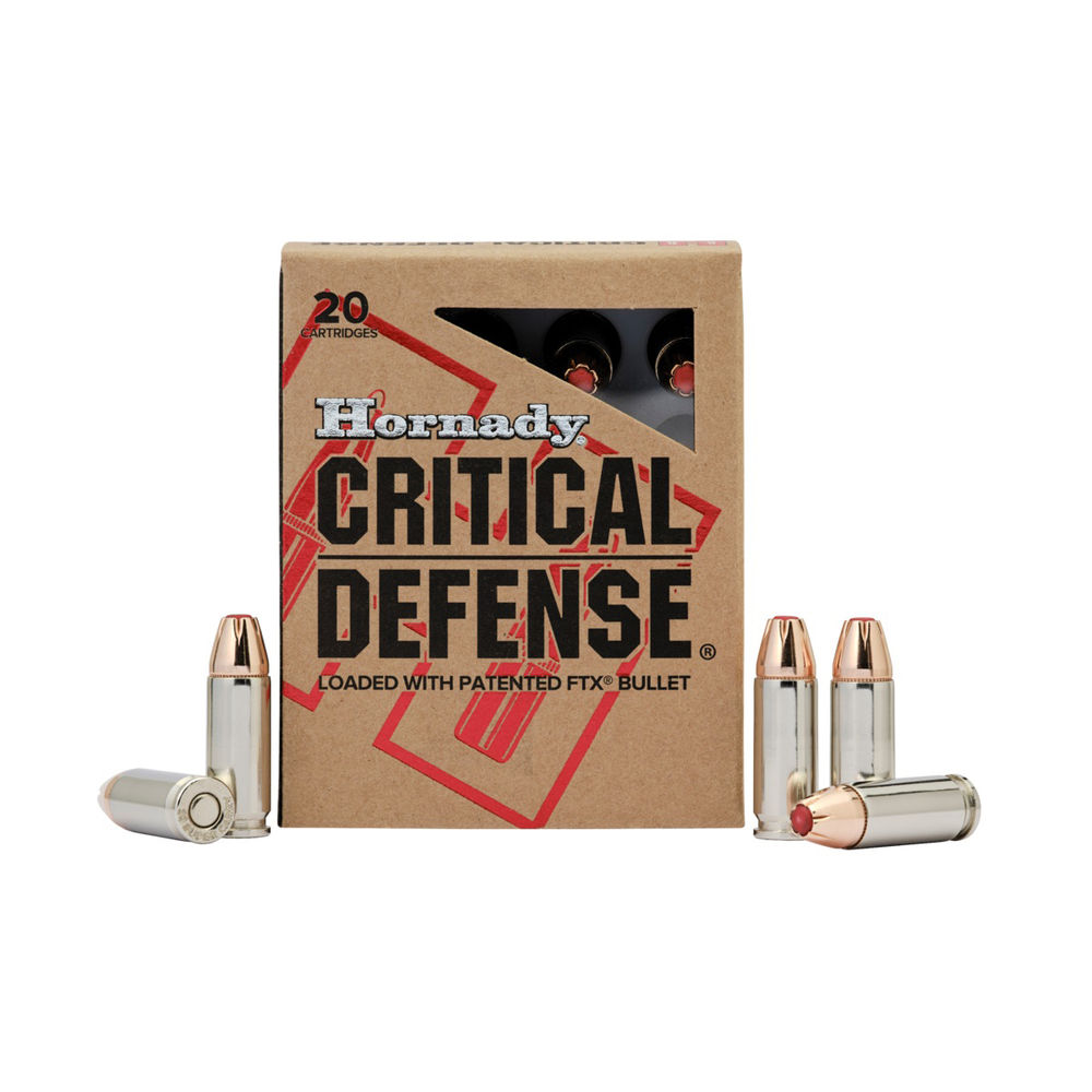 Hornady - Critical Defense - 30 SUPER CARRY - AMMO 30 SUPER CARRY 100 GR FTX CD 20/BX for sale