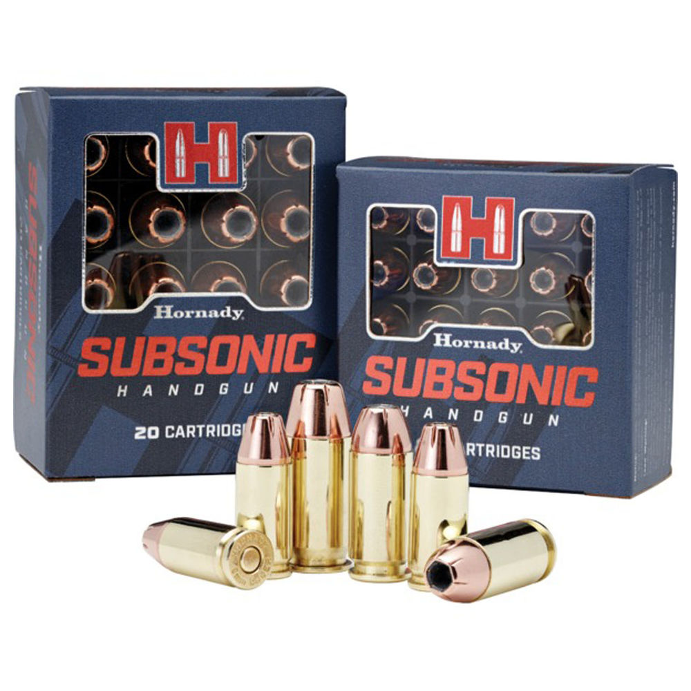 Hornady - Subsonic - .40 S&W - AMMO SUBSONIC 40 SW 180 GR XTP 20/BX for sale