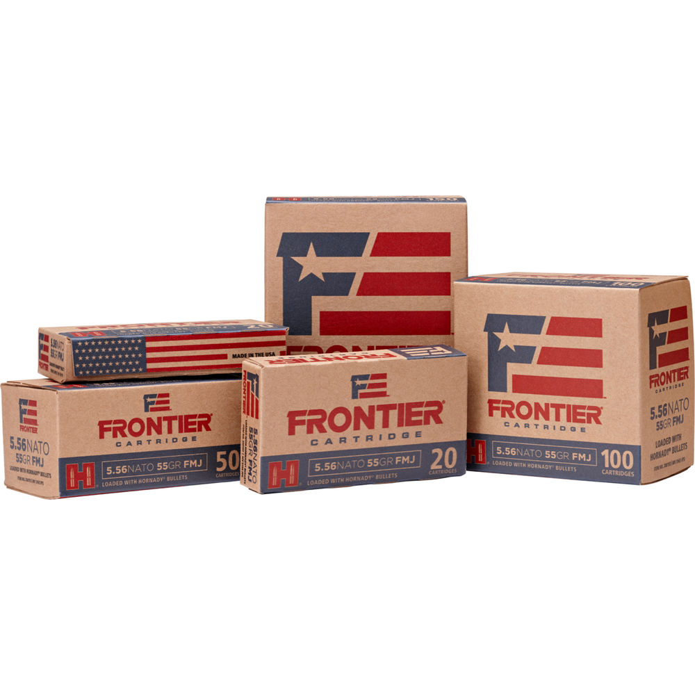 Hornady - Military Grade - AMMO FRONTIER 6.5 GREN 123 GR FMJ 20/BX for sale