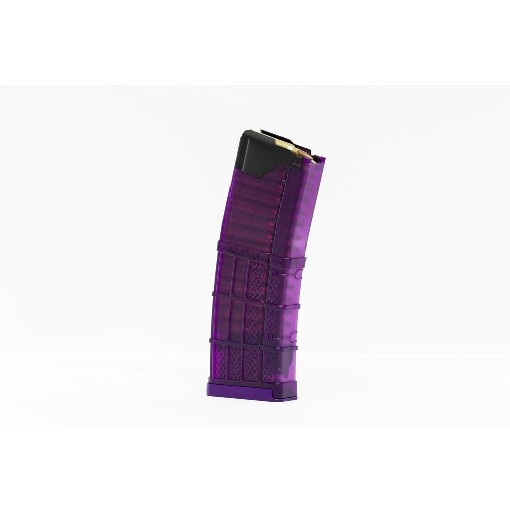 lancer systems - L5 Advanced Warfighter - L5AWM 223/5.56 30RD TRANSLUCENT PURPLE for sale