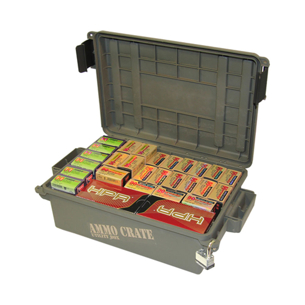 mtm case-gard - Ammo Crate - AMMO CRATE 17.2 X5.5IN ARMY GREEN for sale