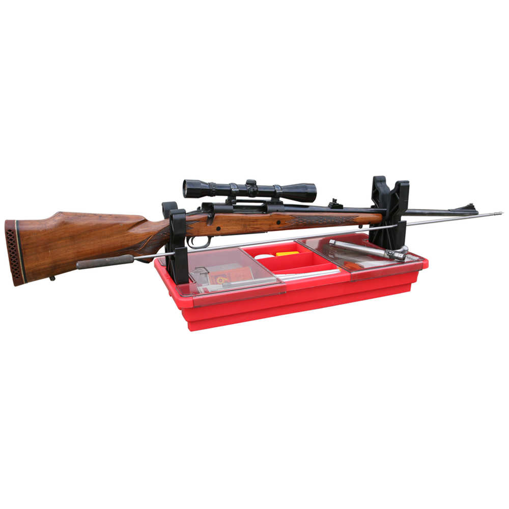 mtm case-gard - Portable Maintenance - PORTABLE RIFLE/SHTGN MAINT CENTER - RED for sale