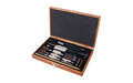 outers - 70082 - BRASS UNIV 28PC .22 & UP CLN KIT WOOD for sale