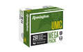 REM UMC MP 9MM 115GR FMJ 250/1000 - for sale