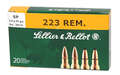 sellier & bellot ammunition - Rifle - RIFLE 223 REM 55GR FMJ 20RD/BX for sale