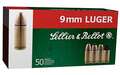 sellier & bellot ammunition - Handgun - 9mm Luger - HANDGUN 9MM LUG 124GR FMJ 50RD/BX for sale