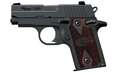 SIG P238 380ACP 2.7" BLK 6RD NS RSWD - for sale