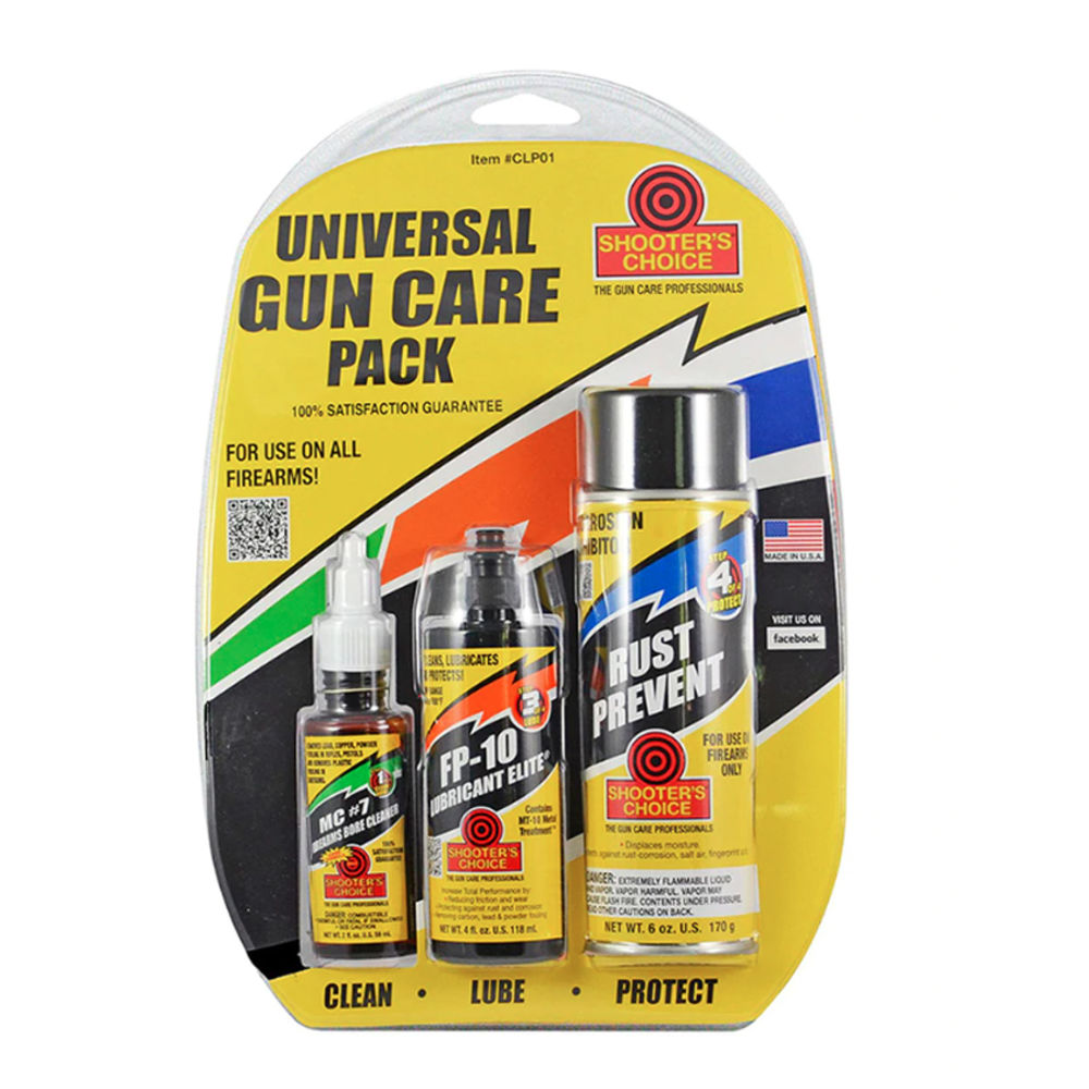 shooter's choice - CLP-01 - UNIVGUNCAREPACK 1EA MC702 FPL04 RP006 for sale